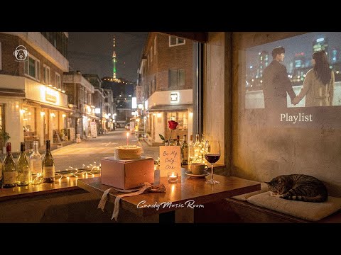Songs That Feel Like Falling in Love | 설렘의 카페 | Indie K-Pop Cafe Playlist ☕