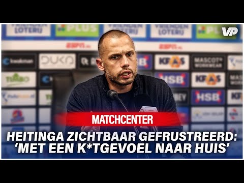 HEITINGA TAKES A GUIDE TO THE AJAX FANS AFTER THE PAINFUL DRAW: 'I UNDERSTAND THE EMOTIONS...' 🥴