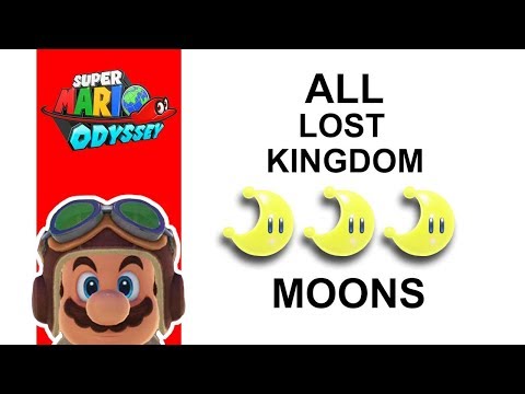 Super Mario Odyssey | All LOST Kingdom Power Moon Locations