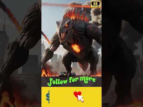 Epic Giant Reptilian Titan Fight 🐉 | Sci-Fi Short Movie Trailer 2025 | 8K Cinematic #viral #shorts