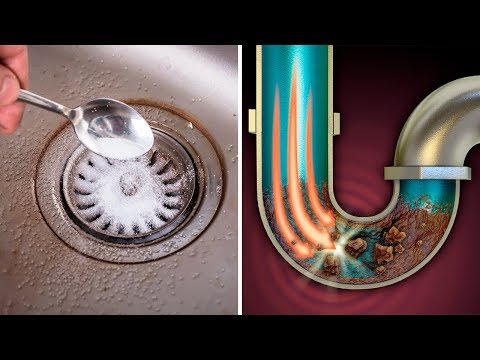 How to unclog a kitchen sink drain