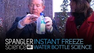 Instant Freeze - Water Bottle Science - Cool Science Experiment