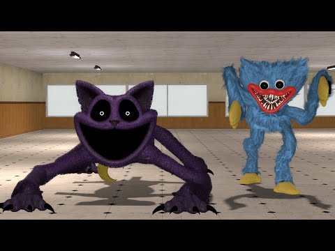 Surviving Catnap & Huggy the Poppy Playtime | Garry's Mod