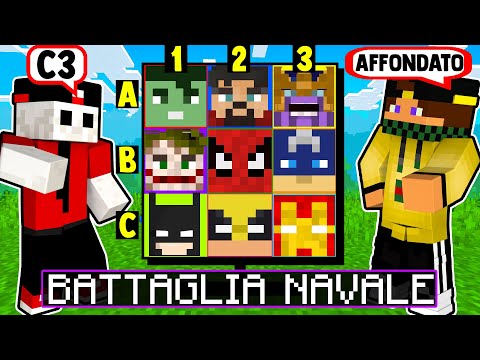 HO GIOCATO a BATTAGLIA NAVALE su MINECRAFT
