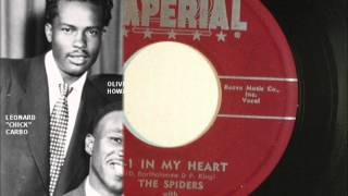 SPIDERS - A-1 IN MY HEART / DEAR MARY - IMPERIAL X5393 - 1956