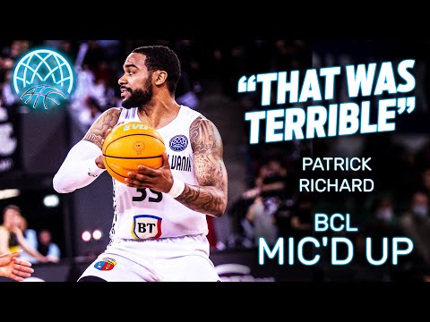 "HOW DID YOU HIT THAT ONE?" Mic'd up moments with Patrick Richard - U-BT Cluj Napoca - BCL