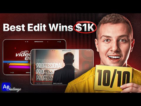 12 Editors Battle for $1,000 Prize! (Insane Outcome)