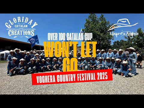 WON'T  LET GO - Catalan Creations & Lizard Angels - Voghera Country Festival 2025