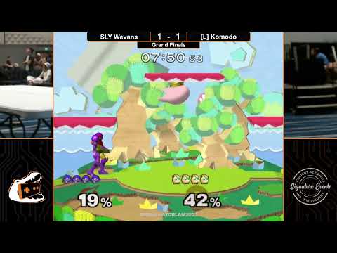 Wevans (Samus) vs Komodo (Jigglypuff) - Melee Grand Finals - GatorLAN Spring 2023