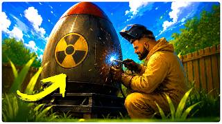 EU FIZ UMA BOMBA ATÔMICA CASEIRA NO QUINTAL! | How to Make an Atomic Bomb in Your Garden