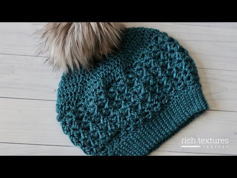 Little Rock Slouch Hat Crochet Pattern