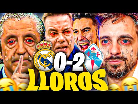 😂THE BEST MADRID FANS' CRYING AFTER REAL MADRID 0-2 CELTA - Ruskii