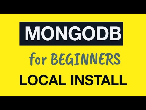 MongoDB Tutorial for Absolute Beginners 05 Installation of the MongoDB on the local computer