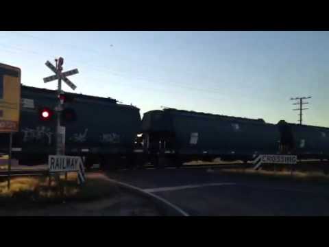 S300 4426 & GM36 grain train near Horsham on sunset
