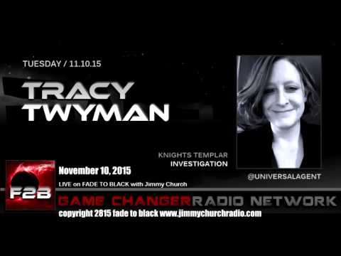 Ep. 353 FADE to BLACK Jimmy Church w/ Tracy Twyman: Baphomet and the Templars, LIVE on air