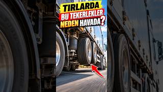Tırlarda Bazı Tekerlekler Neden Havada Gidiyor? 🚛😱