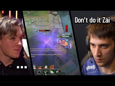 Dota 2: Arteezy - Zai is so CLOWNY in pubs | Never Pick Naga to Combo with Team