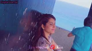 Ravi Teja  and Rashi khanna unexpected kiss 💋 s
