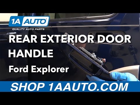 How to Replace Exterior Door Handle 06-10 Ford Explorer