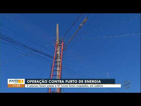 MS1 | Operação contra furto de energia prende 3 pessoas em Ladário, MS (05/05/2026)