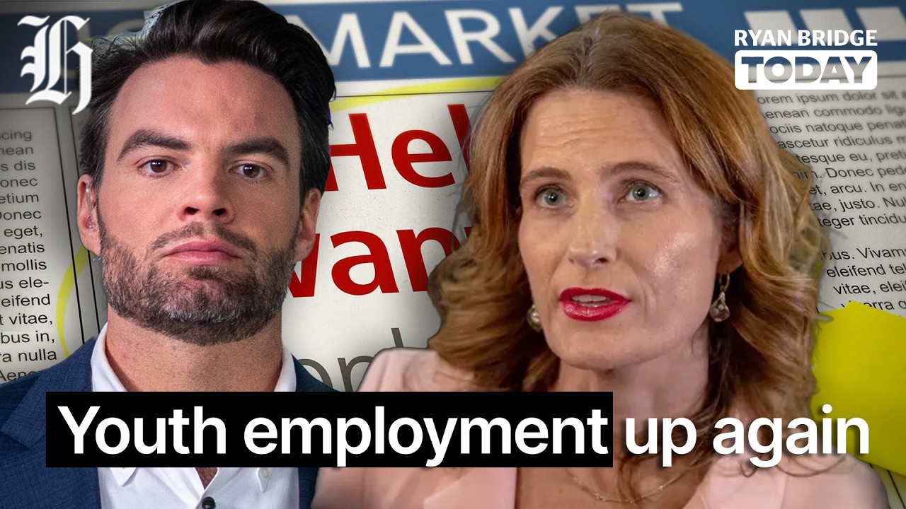 Youth employment up again: Finance Minister Nicola Willis responds| Ryan Bridge TODAY
