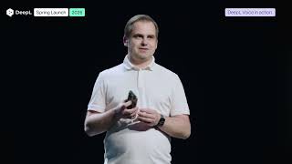 Spring Launch Highlights: Real-time, voice-to-voice translation is her
