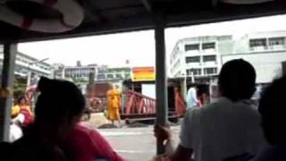 preview picture of video 'Arrival at Samut Prakan Pier, Samut Prakan, Thailand.'