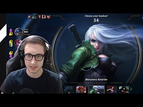 557. Bjergsen - Katarina vs Fizz - Mid - November 13th, 2017 - PreSeason 8 Patch 7.22
