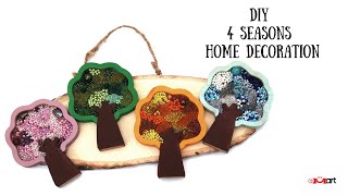 DIY 4 Seasons Home Decoration – Step-by-Step Tutorial 