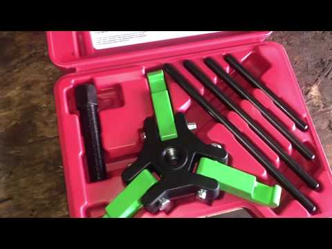 OEM Chrysler harmonic balancer puller PN 27139 product review VS harbor freight 3 jaw puller