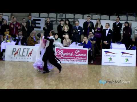Martin Houska - Andrea Trestikova, Czech ballroom championship 2012, final - solo quickstep