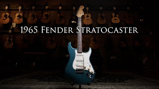 Video thumbnail for 1966 Fender Stratocaster LAKE PLACID BLUE and 1965 Fender Deluxe by Emerald City Guitars