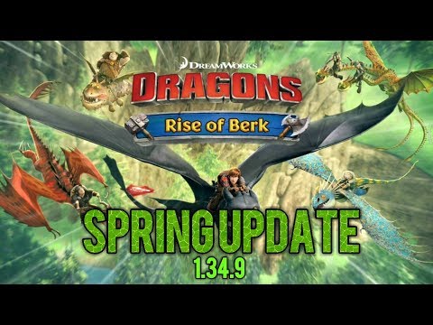 NEW Spring Update (1.34.9) | Dragons: Rise of Berk