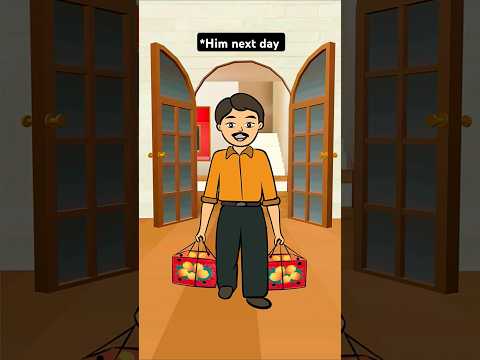 Does your dad do this too ? #papa #childhood #mango