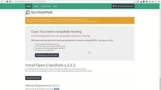 Open classifieds 1 file installation