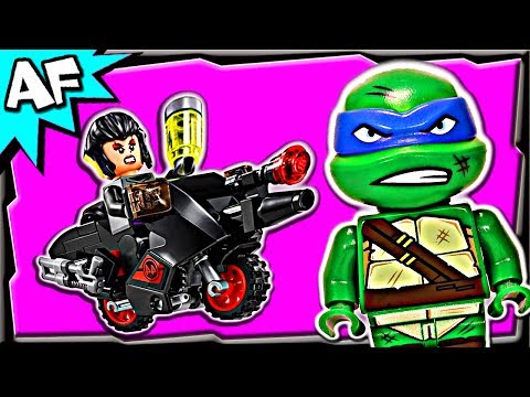 Vidéo LEGO Tortues Ninja 79118 : L'évasion en moto de Karai