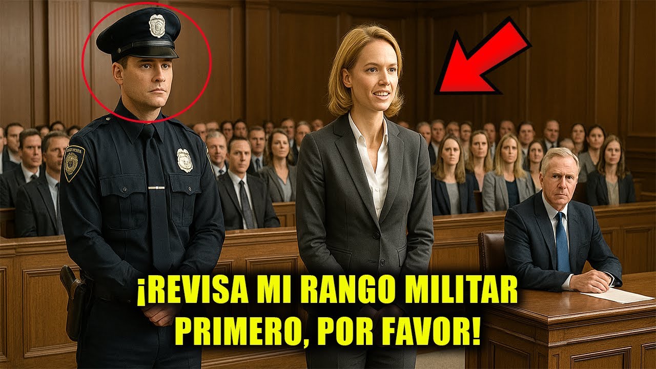 Él pensaba que su placa lo hacía intocable—hasta que llevó a la corte a la mujer equivocada