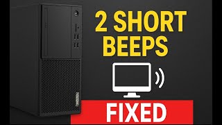 Lenovo ThinkCentre 2 Short Beeps FIX | Crashed BIOS Recovery & Black Screen Problem Solved