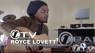C1TV: Royce Lovett Talks First Stellar Awards and EXCLUSIVE Performance of "Love Wins" @RoyceLovett