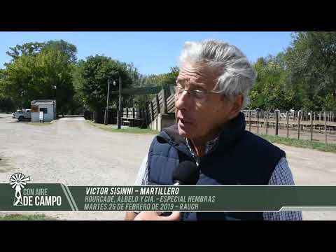 Víctor Sisinni, Remate Especial Hembras - Hourcade, Albelo y Cía - Martes 26 de febrero de 2019