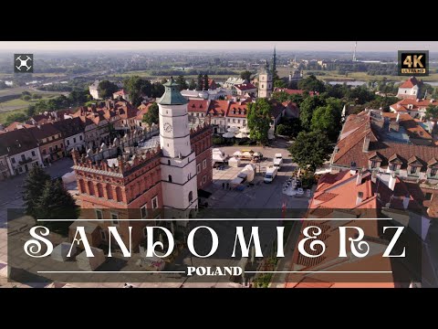 Sandomierz | Poland | Aerial Video | 4K