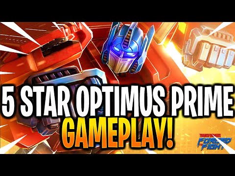 *NEW* 5 STAR OG OPTIMUS PRIME GAMEPLAY! - Transformers: Forged To Fight