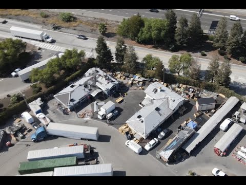 Tesla Fremont Flyover - Model X Testing - Aug 26, 2021