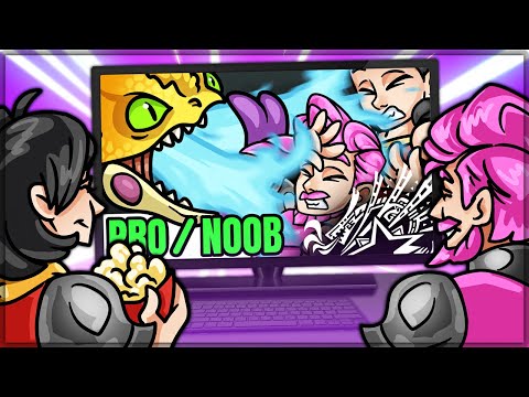 THE BEST NEW MONSTER - Pro and Noob VS Monster Hunter World Iceborne Pro and Noob!