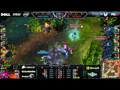 THOR Open 2012 - Copenhagen Wolves vs Fnatic - Grand Final - Match #2