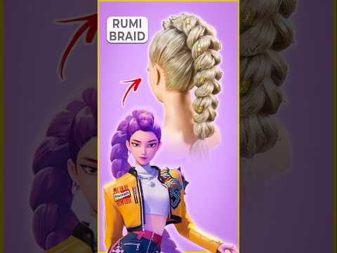 How to: Rumi Demon Hunters Hair (Easy Dragon Braid)