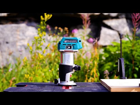 Makita Akku-Multifunktionsfräse RT001GM205, 40V, 4,0Ah - 2 Akkus + Ladegerät im MAKPAC Makita Akku-Multifunktionsfräse RT001GM205, 40V, 4,0Ah - 2 Akkus + Ladegerät im MAKPAC