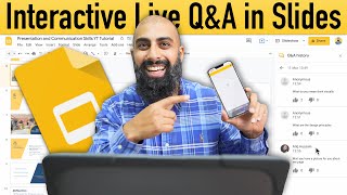 How to use Live Interactive Q&A in Google slides