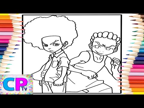 Boondocks Coloring Pages/Boondocks Riley and Huey/Jim Yosef - Eclipse/Jim Yosef/Firefly[NCS Release]