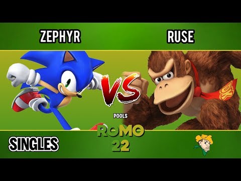 RoMo 22 - Zephyr (Sonic) vs. Ruse (DK) Pools